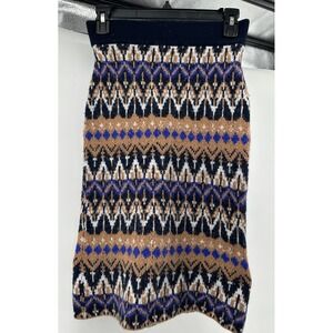 Anthropologie Women's Cashmere and Wool‎ Blend Sweater Skirt Size Small